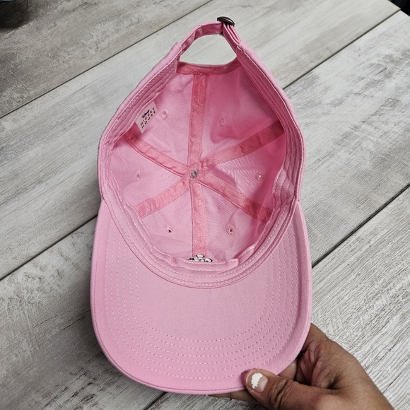 Disney Mickey Mouse Pink Hat Adjustable Strapback Cap One Size - Picture 5 of 6